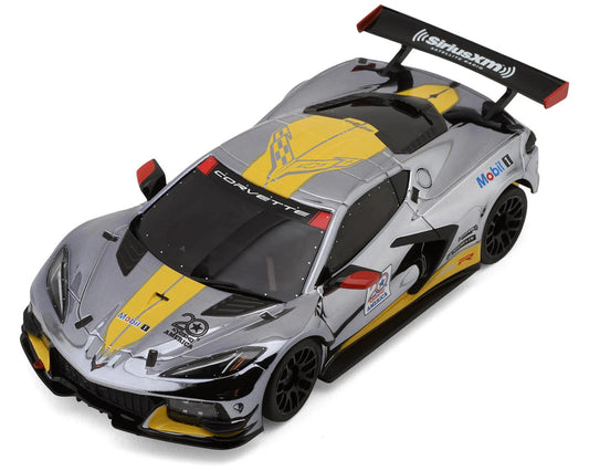 Kyosho MR-04 Mini-Z RWD ReadySet w/Chevrolet® Corvette® C8.R Body (Chrome/Yellow) w/KT-531P 2.4GHz Radio (KYO32356CRY)