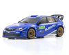 Kyosho MA-020 AWD Mini-Z ReadySet w/2008 Subaru Impreza WRC Rally Body (White/Blue) w/KT-531P 2.4GHz Radio Amain Hobbies