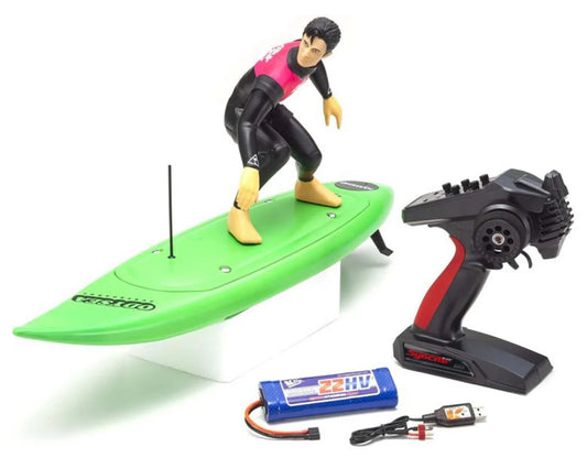 Kyosho RC: Surfer 4 Electric Surfboard (Catch Surf) w/Syncro KT-231P+ 2.4GHz Radio, Battery & Charger