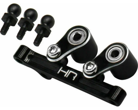 Hot Racing Losi MIcro-B Aluminum Steering Bellcrank (Black) (LMCB4801)