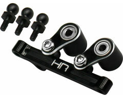 Hot Racing Losi MIcro-B Aluminum Steering Bellcrank (Black) (LMCB4801)