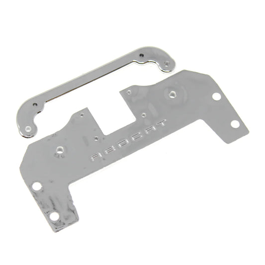 Redcat Steering Tray W/ Steering Rack (Chrome) (1pr) (RER15555) Redcat