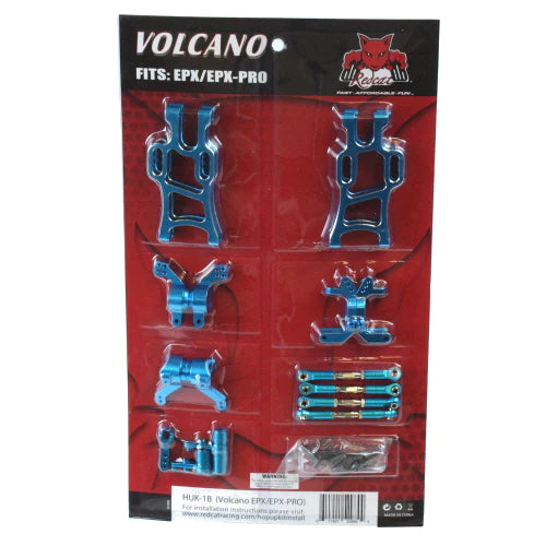 Volcano Aluminum Hop up Kit Volcano EPX/EPX Pro (Blue)(1pc) (HUK-1B) Redcat