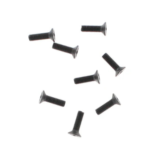 Redcat 3x10mm Countersunk Phillips Machine Thread Screws (8pcs) (RER18048)