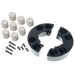 Redcat Vertex-6 Steel Rear Axle Weight Set (Black) (2) (106g Each) (RER41398) Redcat