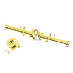 Redcat Rear Axle Housing Assembly and Cap (Gold) (1pc) (RER25826) Redcat