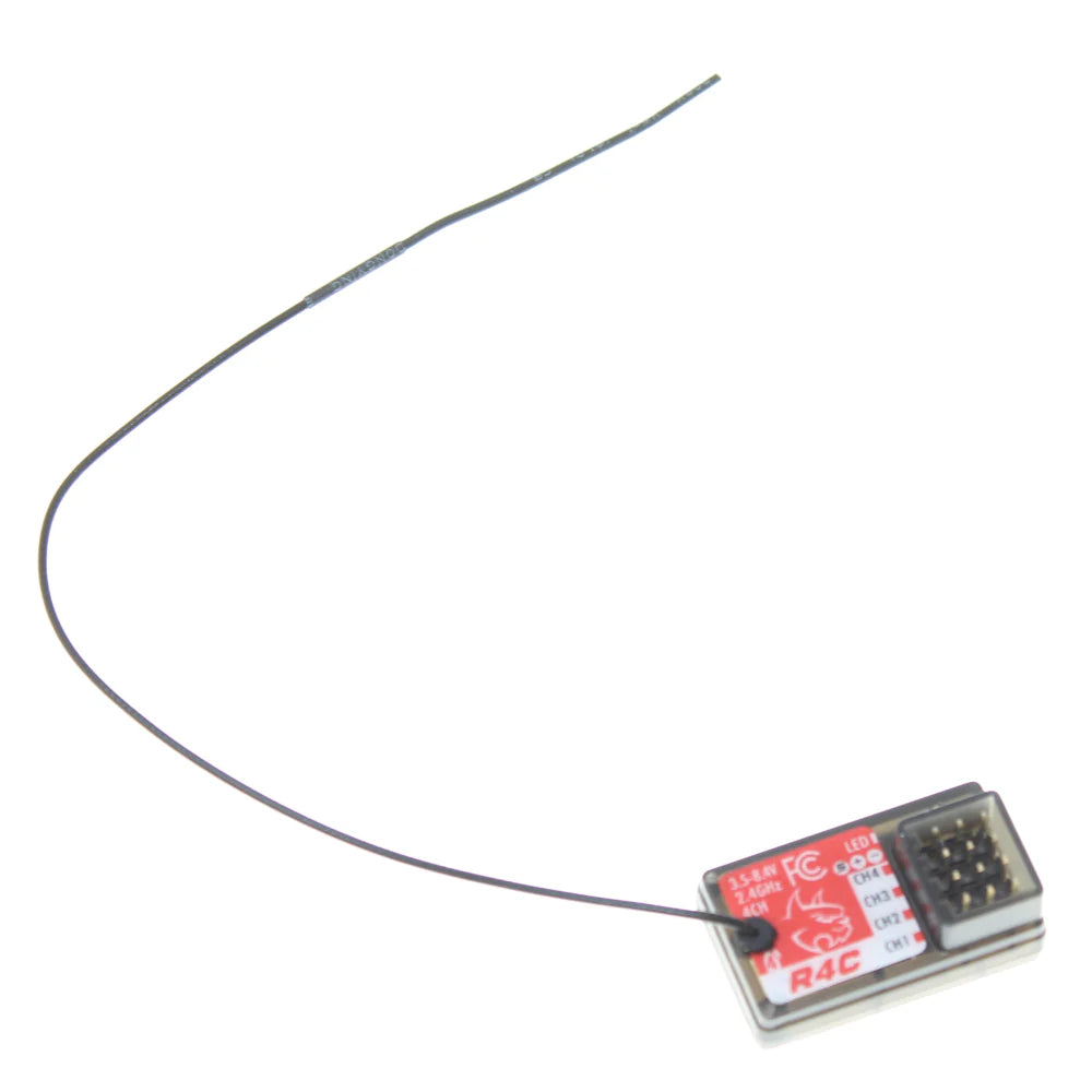 Redcat: R4C Receiver (4ch)(2.4ghz)(1pc) (RER20925) – Friendly Hobbies