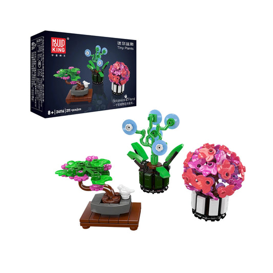Mould King 24116 Mini Potted Plants Building Set | 211 Pcs IMEX