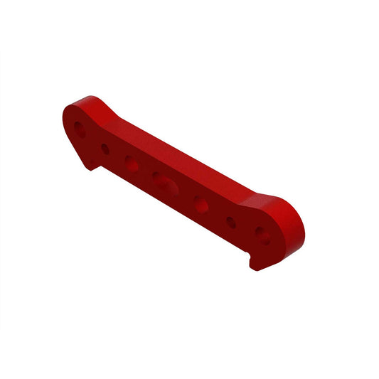 Arrma Aluminum Front Suspension Mount, Red (ARA330556)