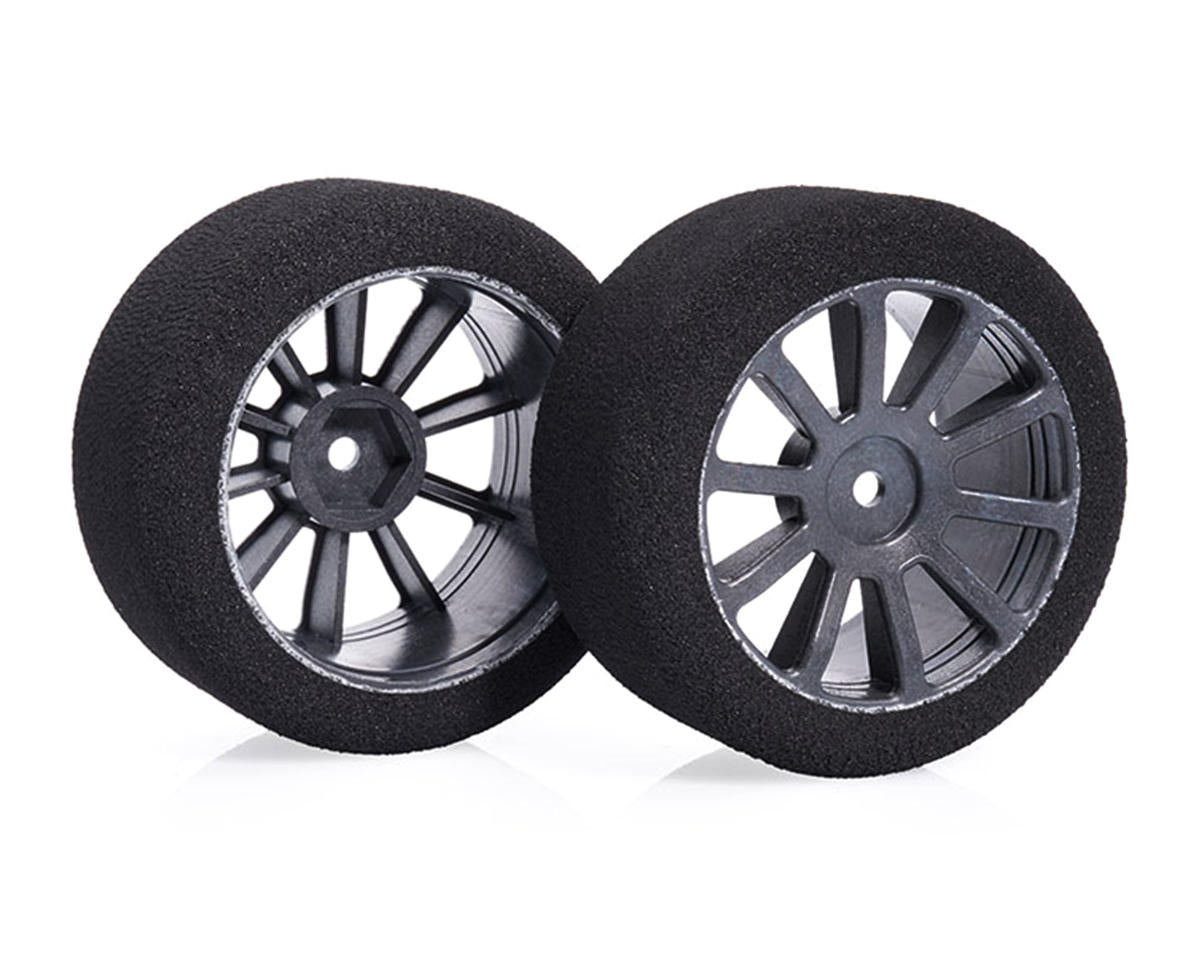 Matrix Tires 30mm 1/10 Foam Rear Tires (Air Carbon Rim) (2) (12mm Hex) (30 Shore) Amain Hobbies