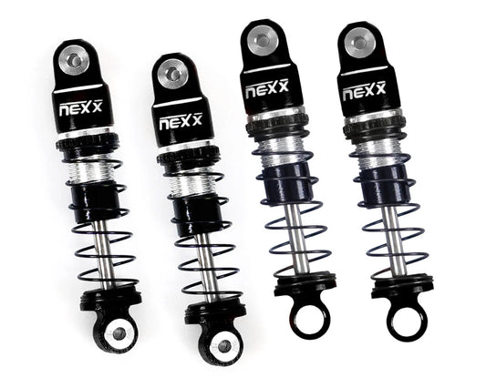 NEXX Racing Losi™ Micro-B Pre-Assembled Aluminum Oil-Filled Shocks (4) (Front & Rear)