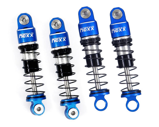 NEXX Racing Losi™ Micro-B Pre-Assembled Aluminum Oil-Filled Shocks (4) (Front & Rear)