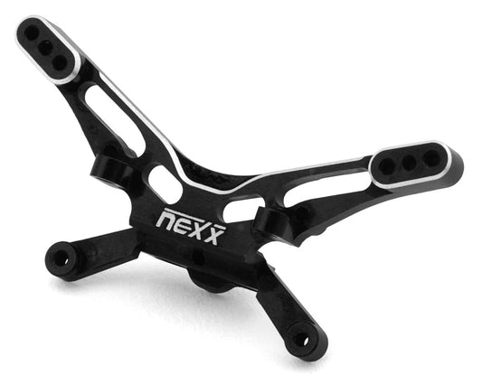 NEXX Racing Losi Micro-B 7075 Aluminium Rear Shock Tower (Black) (NX-478)