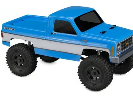 JConcepts Axial SCX24 1978 Chevy K10 Mini Crawler Body (Clear) (JCO0464)