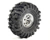 1/30 Baja Pro X Front/Rear Mounted Chrome Beast Tires (4): Axial SCX30