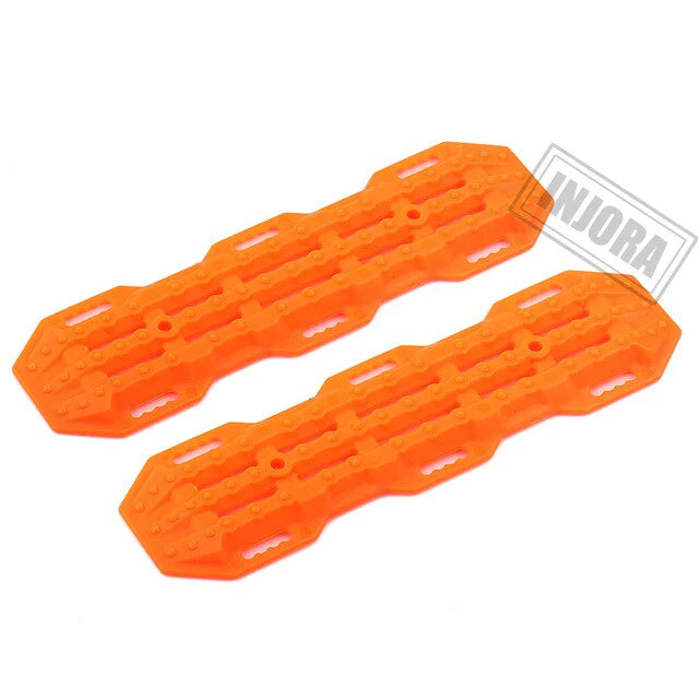 INJORA 2pcs Mini Plastic Sand Ladder Recovery Ramps Boards For 1/10 RC Crawler INJORA