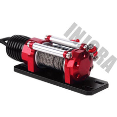 INJORA Metal Winch with Wireless Remote Controller for 1/10 RC Crawler INJORA