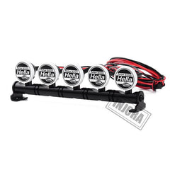 INJORA 4/5/6-Light Roof LED Light Bar for 1/10 RC Car (CRAW18279_5LED)