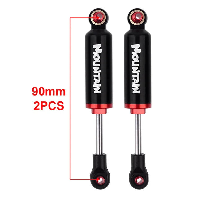 INJORA 2/4pcs Built-in Spring 90-120mm Shock Absorber Damper for 1/10 RC Crawler INJORA