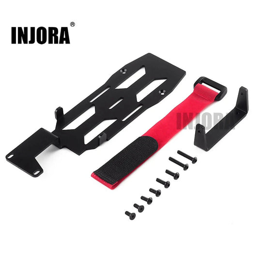 INJORA Metal Battery Mounting Plate Tray for Traxxas TRX-4 INJORA