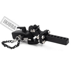 INJORA Metal Trailer Tow Hitch Hook for 1/10 RC Crawler INJORA