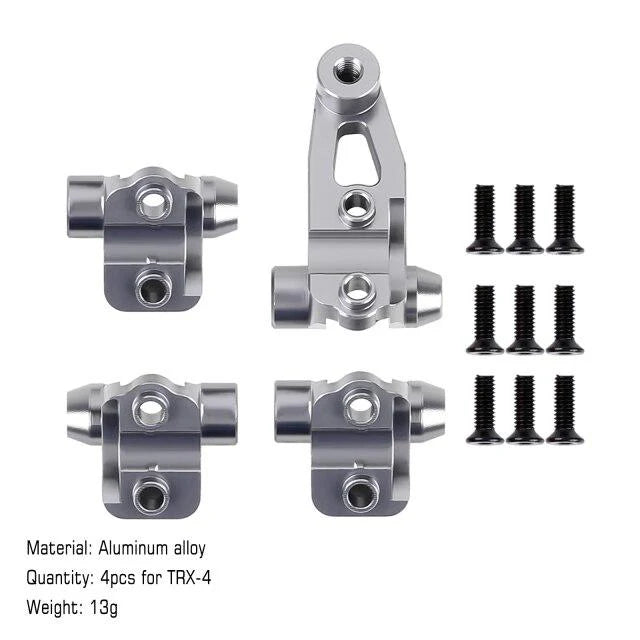 INJORA Aluminum Brass Axle Mount Set Suspension Links Stand for TRX-4 TRX-6 INJORA