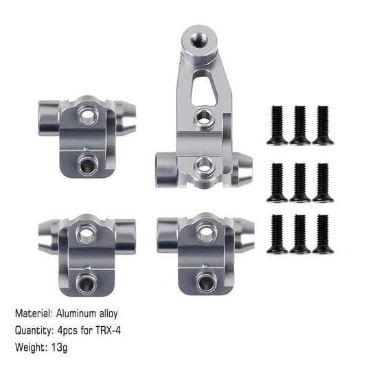 INJORA Aluminum Brass Axle Mount Set Suspension Links Stand for TRX-4 TRX-6 INJORA