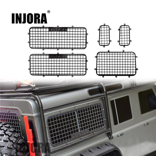 INJORA Metal Window Mesh Protective Net for Traxxas TRX-4 (CRAW2017112)