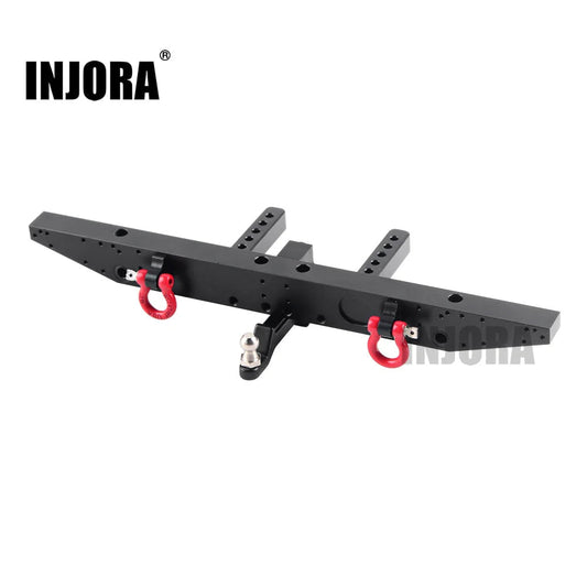 INJORA Metal Rear Bumper with D-rings for Traxxas TRX-4 INJORA