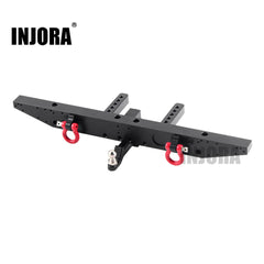INJORA Metal Rear Bumper with D-rings for Traxxas TRX-4 INJORA