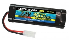Lectron Pro NiMH 7.2V (6-cell) 3000mAh Flat Pack with Tamiya Connector #N6-3000Y Common Sense RC