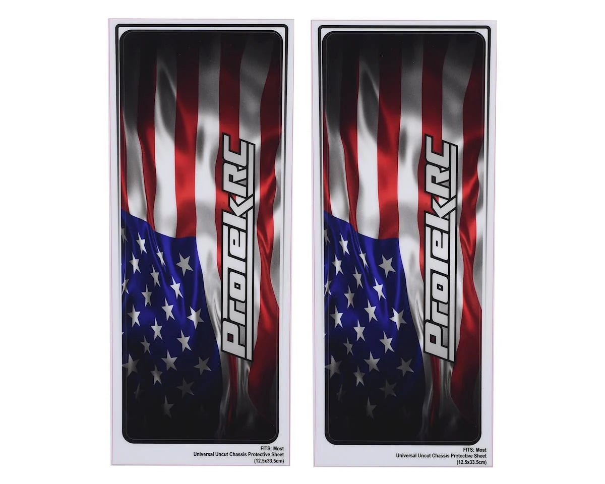 ProTek RC Universal Chassis Protective Sheet (USA)  (12.5x33.5cm) Amain Hobbies