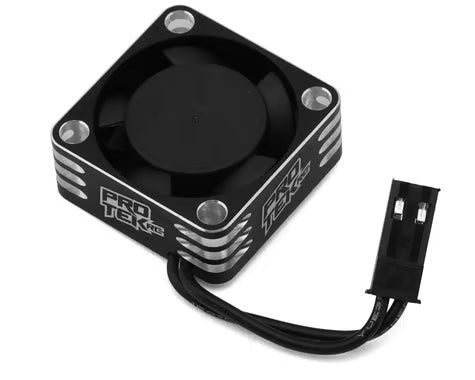 ProTek RC 25x25x10mm Aluminum High Speed HV Cooling Fan (Silver/Black) Amain Hobbies