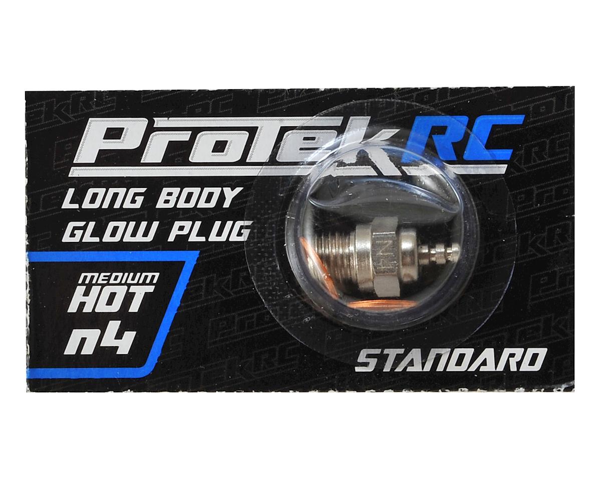 ProTek RC N4 Medium Hot Standard Glow Plug (.12, .15 to .28 Engines) (PTK-2554) Amain Hobbies