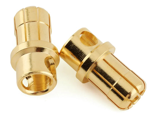 Bullet connectors 8mm male