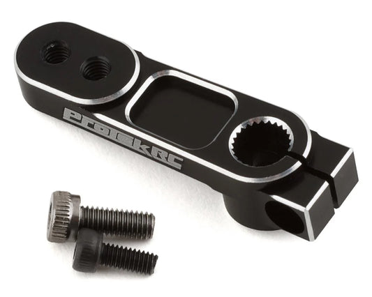 ProTek RC: Dual Offset Heavy Duty Clamping Servo Horn (Long) (25T) (PTK-7824)
