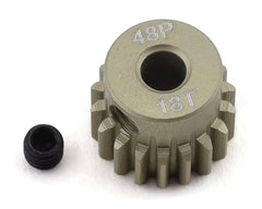 ProTek RC 48P Lightweight Hard Anodized Aluminum Pinion Gear (3.17mm Bore) (18T) Amain Hobbies