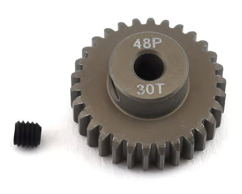 ProTek RC 48P Lightweight Hard Anodized Aluminum Pinion Gear (3.17mm Bore) (30T) Amain Hobbies