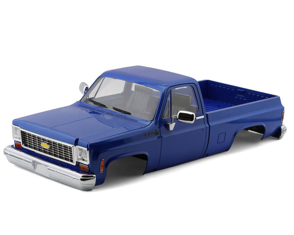 RC4WD Chevrolet® K10 Scottsdale 1/10 Pre-Painted Hard Body Set (Blue) Friendly Hobbies