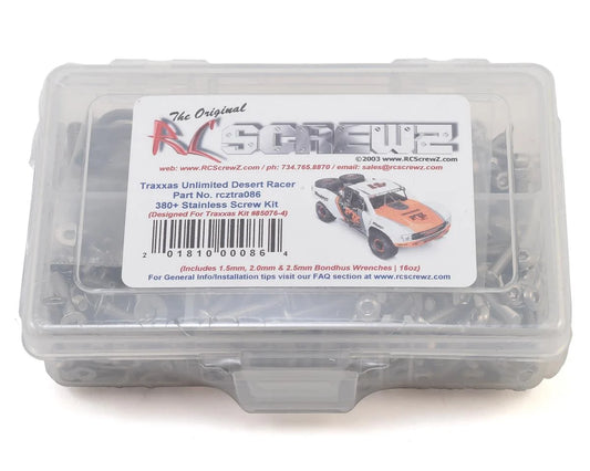 RC Screwz: Stainless Steel Screw Kit for Traxxas UDR