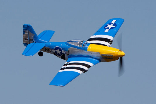 RAGE RC P-51D Obsession Micro RTF Airplane with PASS (Pilot Assist Stability Software) System (RGRA1300V2) HRP