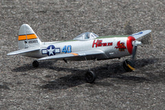 HRP P-47 Thunderbolt Micro RTF Airplane with PASS (Pilot Assist Stability Software) System (GRA1307)