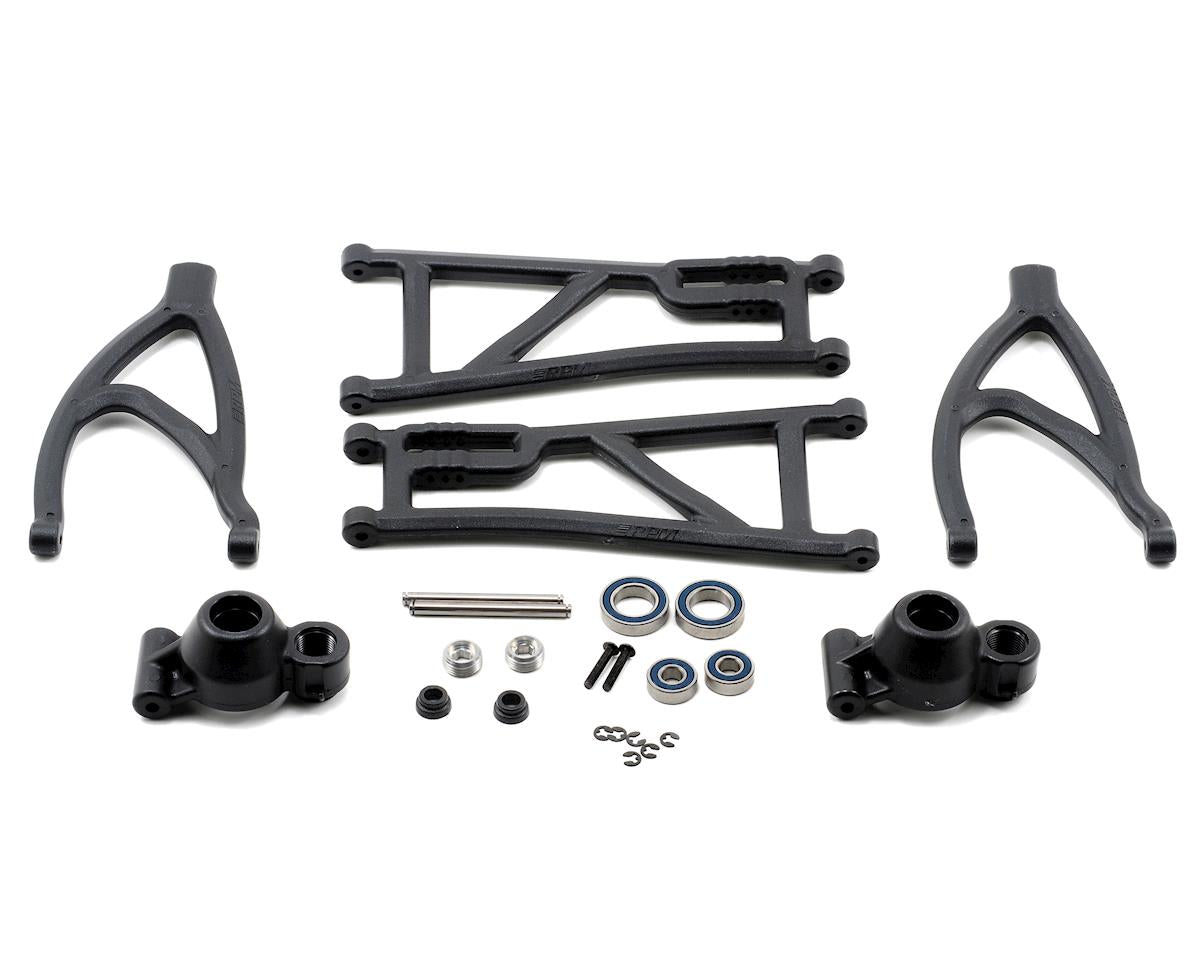 RPM True-Track Rear A-Arm Conversion Kit for Traxxas Revo (Black) RPM