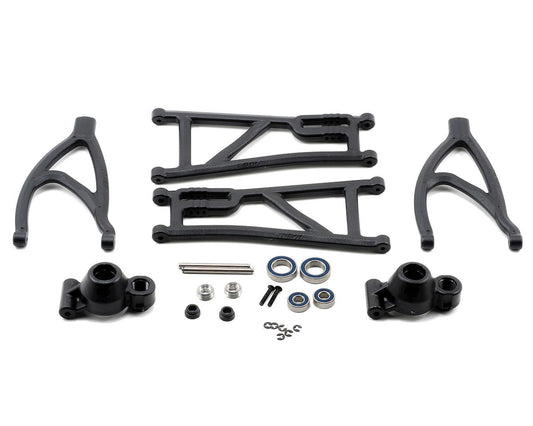 RPM True-Track Rear A-Arm Conversion Kit for Traxxas Revo (Black) RPM