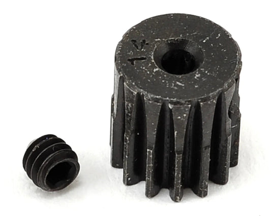 Robinson Racing: Mini 8IGHT .5 Mod Hardened Steel Mini Pinion (2mm Bore) (14T) Amain Hobbies