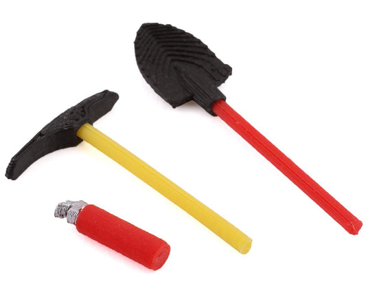 Scale By Chris 1/24 Scale Combo Pack 12 w/Shovel, Pick, Fire Extinguisher (SBCS24Q)