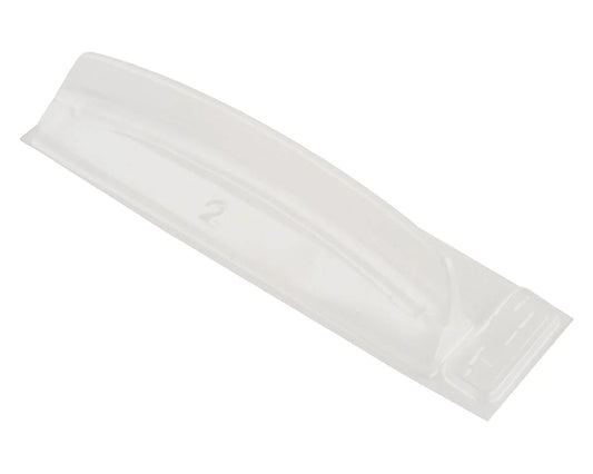 Sideways RC: Scale Drift 145mm Ducktail Wing (Clear) (Style 2) (SDW-DUCKTW2) Amain Hobbies