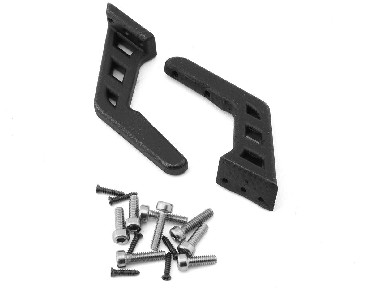 Sideways RC Swan Neck Scale Drift Wing Mounts V1 (Black) (2) (SDW-SNMOUNT-V1) Amain Hobbies
