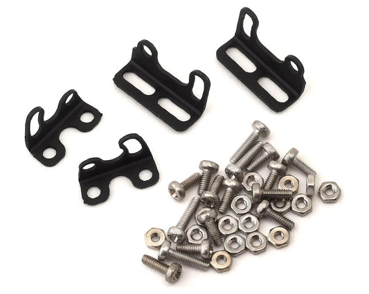 Sideways RC Scale Drift Custom Wing Mount (Black) (Style 12) (SDW-WMSTY12)