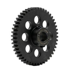 Hardened Steel 44 Tooth Mod1 8mm Pinion Gear with 2 Grub Screws HRP